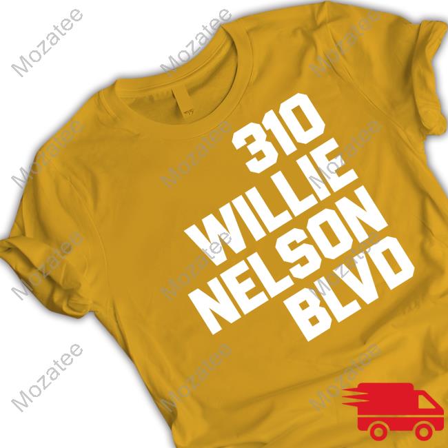 310 Willie Nelson Boulevard Shirt